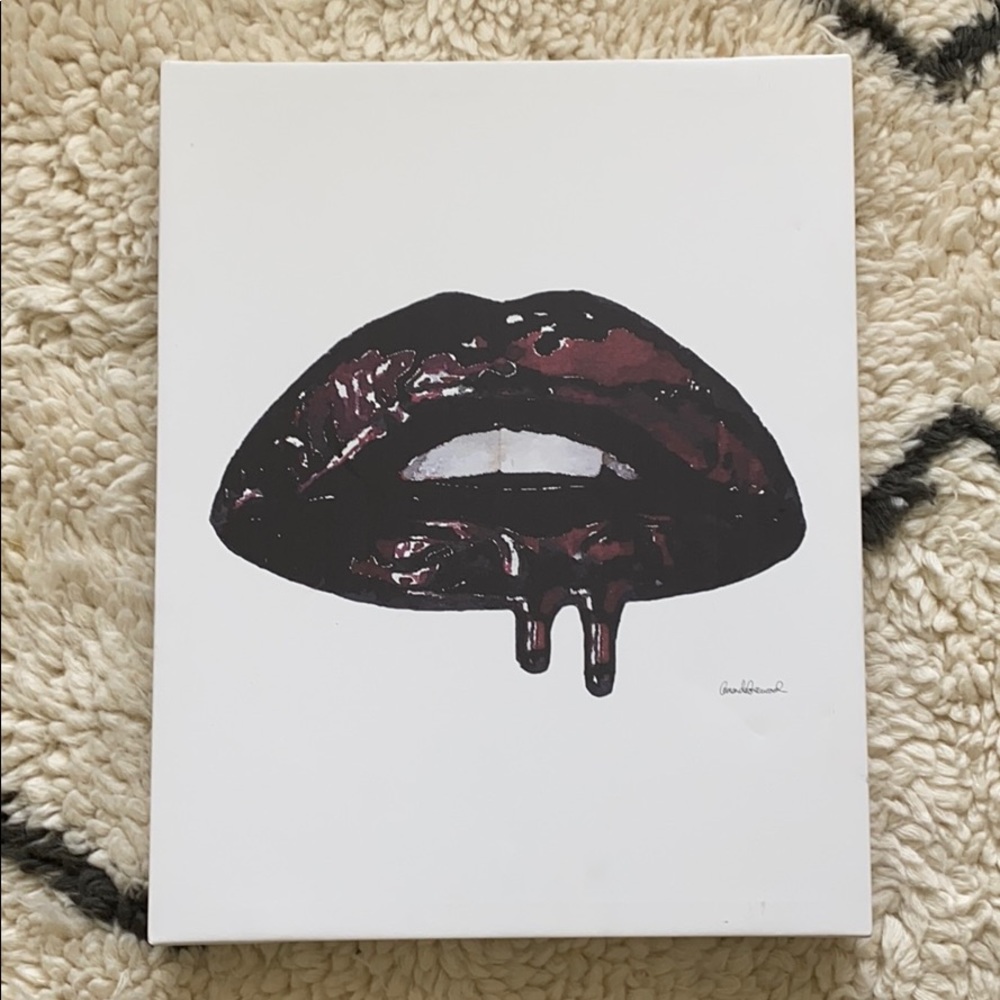Lip Canvas for wall